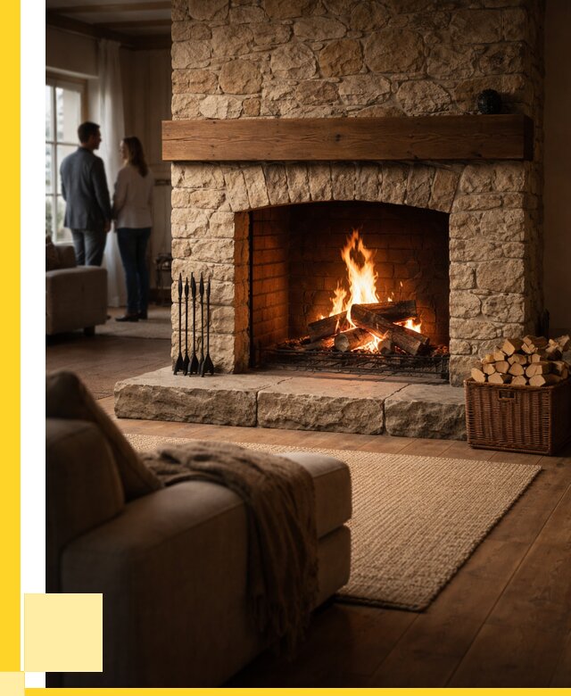 Открытые камины под ключ в Городце от 151845 р. ЭриданГрд