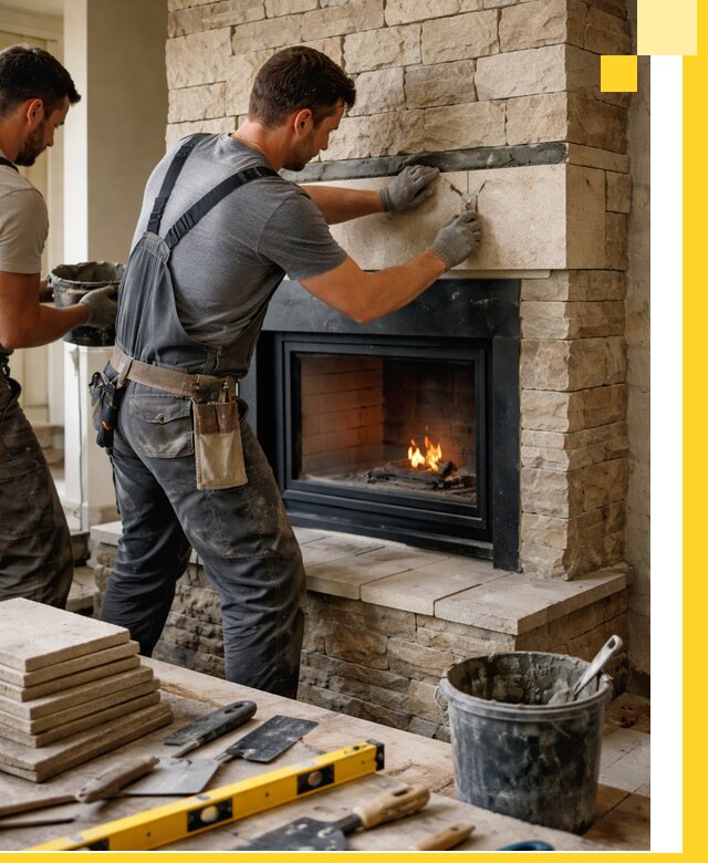 Проектирование и установка открытых каминов в Городце