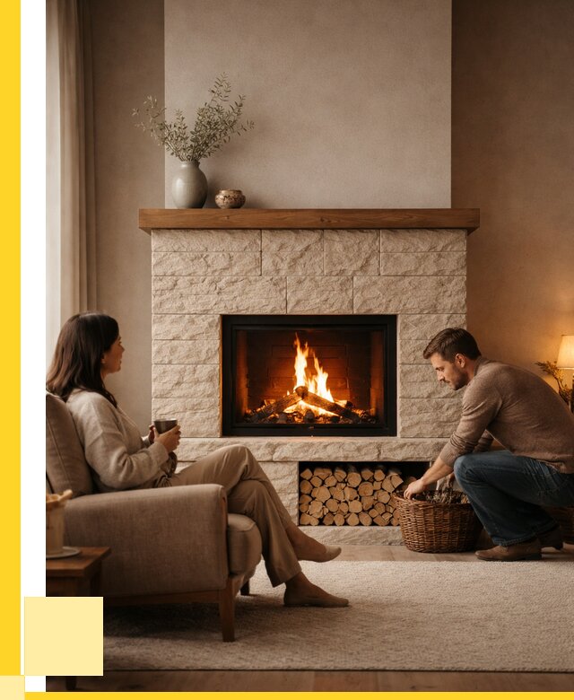 Камины для дома в Городце под ключ от 151845 р. | ЭриданГрд