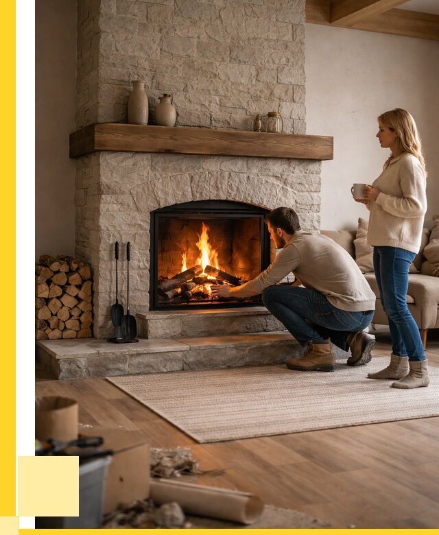 Камины для загородного дома в Городце от 354305 р., ЭриданГрд