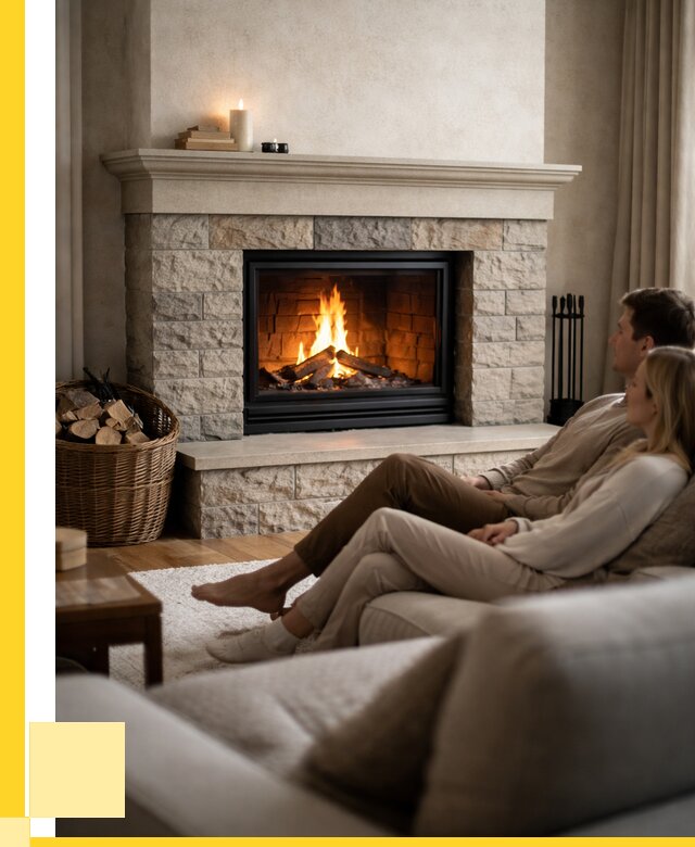 Камины в частном доме под ключ в Городце от 202460 р. | ЭриданГрд