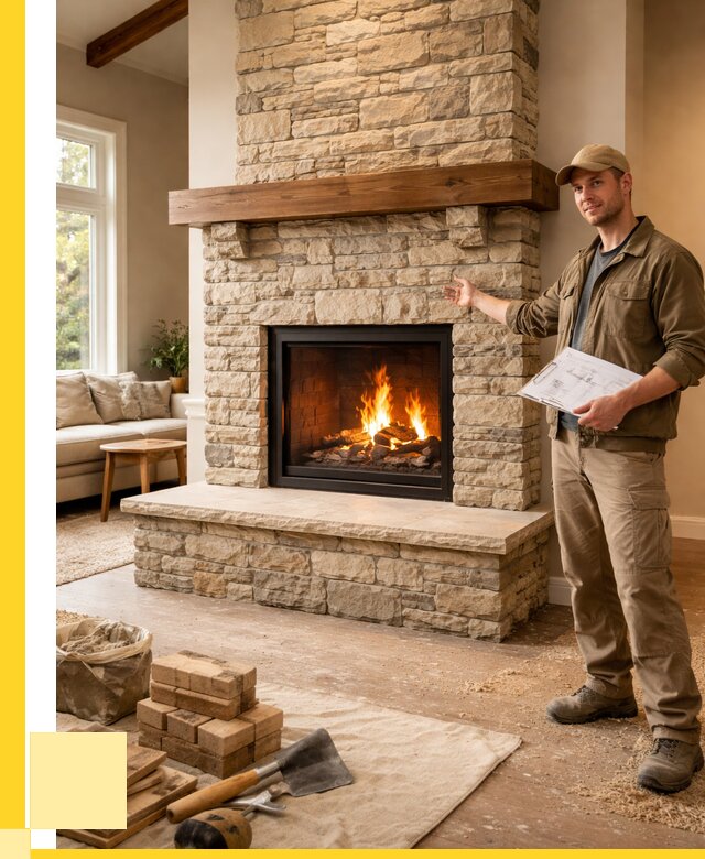 Камины под ключ в Городце от 182214 р. | ЭриданГрд — установка