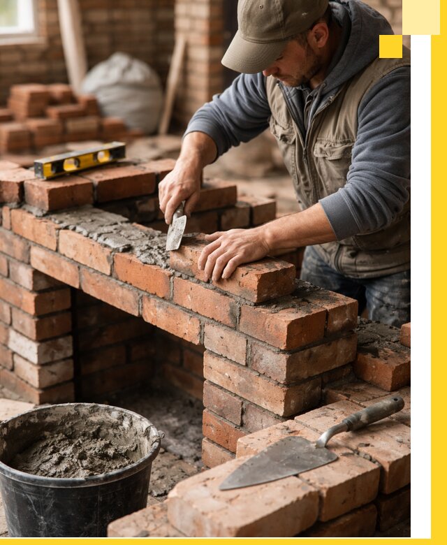 Кладка каминов под ключ в Городце профессиональная отделка и монтаж