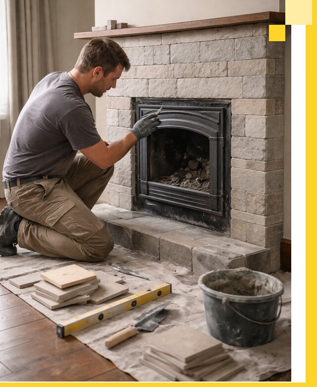 Профессиональный ремонт каминов в Городце восстановление и сервис