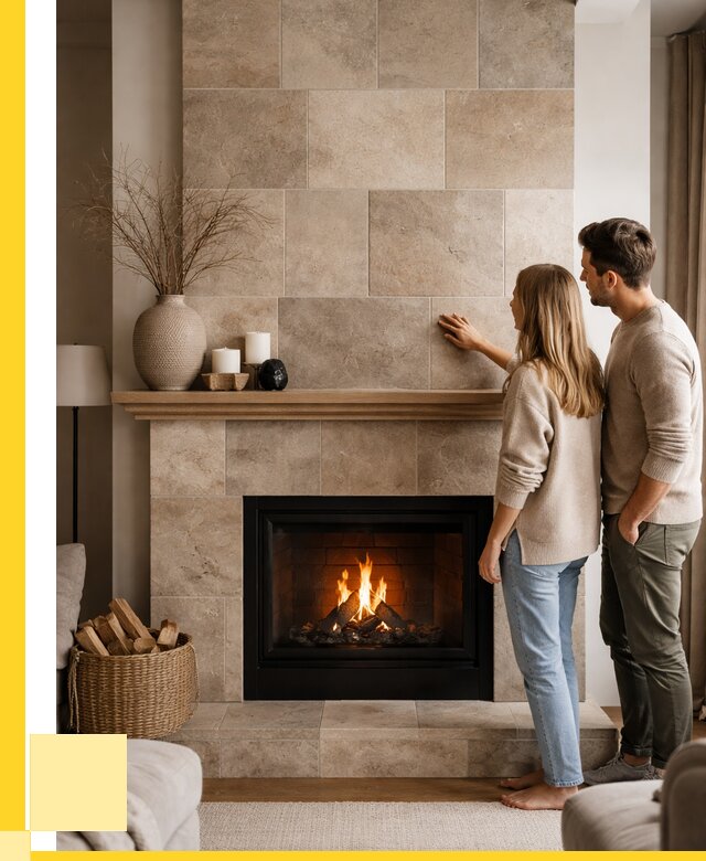 Облицовка каминов керамогранитом в Городце от 4555 р. | ЭриданГрд