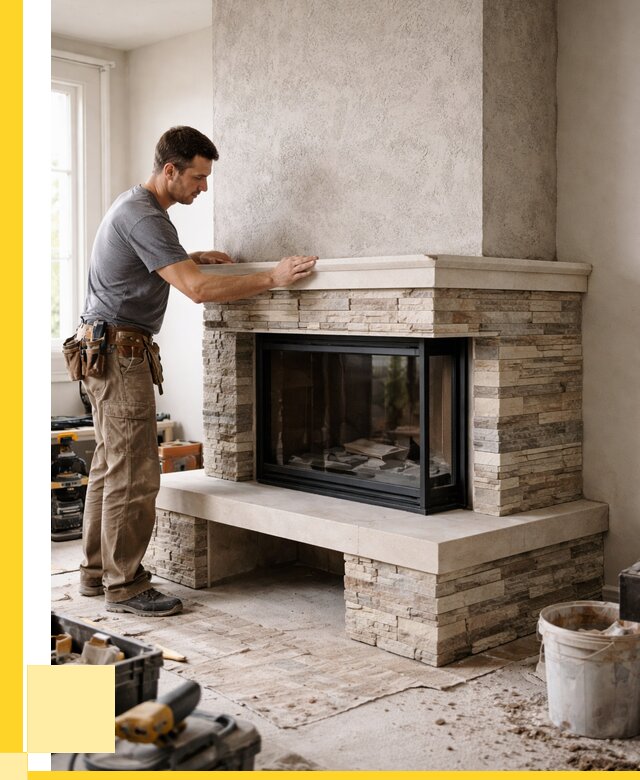 Изготовление каминов под ключ в Городце от 151845 р. | ЭриданГрд