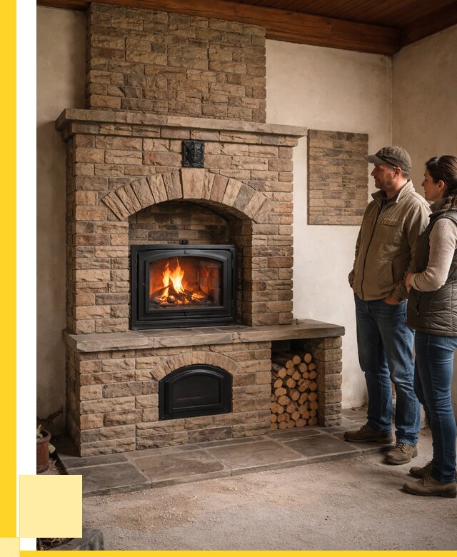 Кирпичная печь под ключ в Городце от 151845 р. | ЭриданГрд