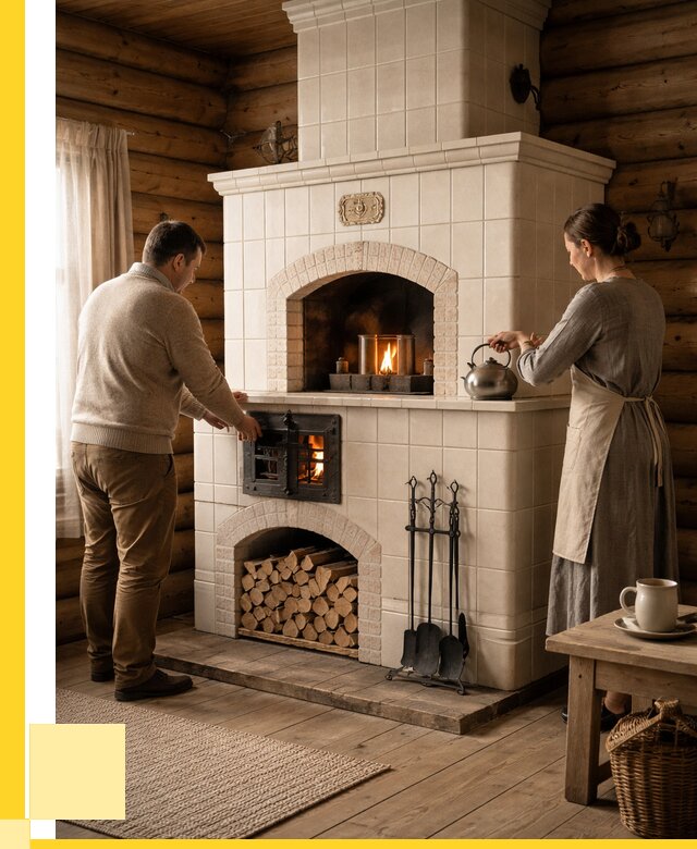 Русские печи в Городце: установка от 151845 р. ЭриданГрд