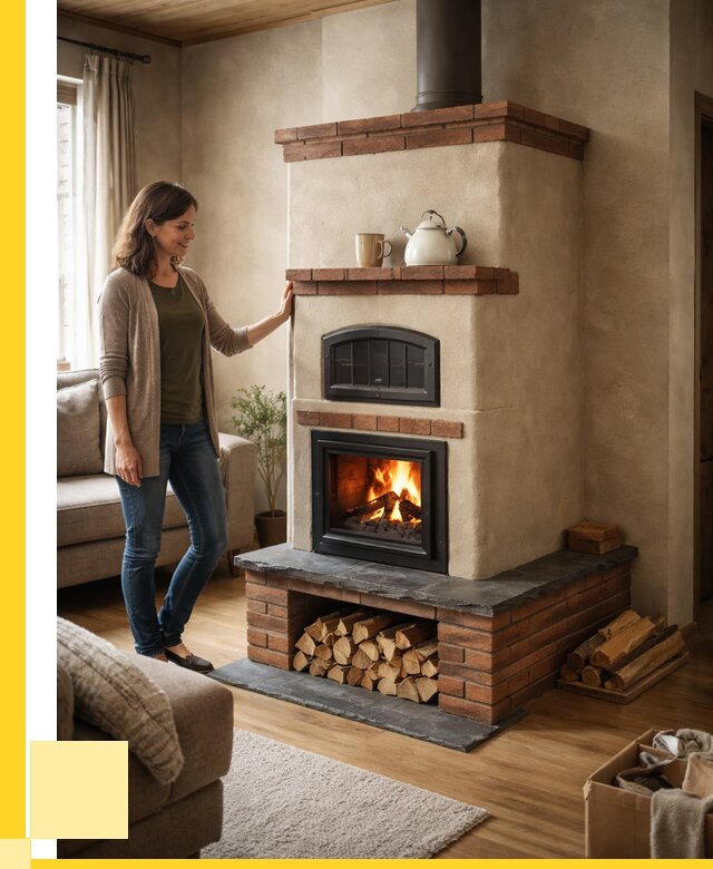 Печи шведки в Городце от 86046 р. | ЭриданГрд — печь шведка