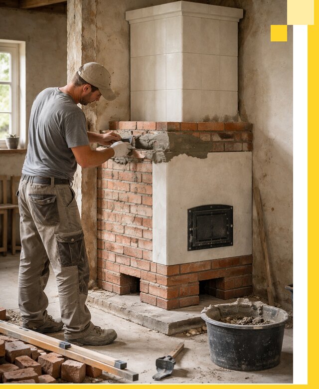 Изготовление и установка печей-голландок под ключ в Городце