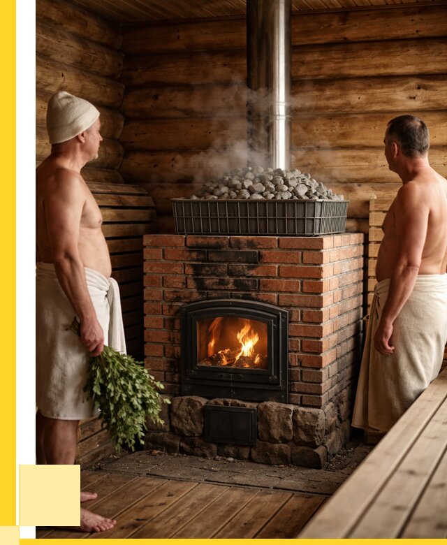 Печи для парной в Городце под ключ от 65800 р. - ЭриданГрд