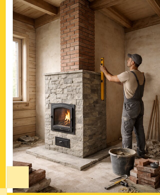 Печи и дымоходы под ключ в Городце от 45554 р., ЭриданГрд