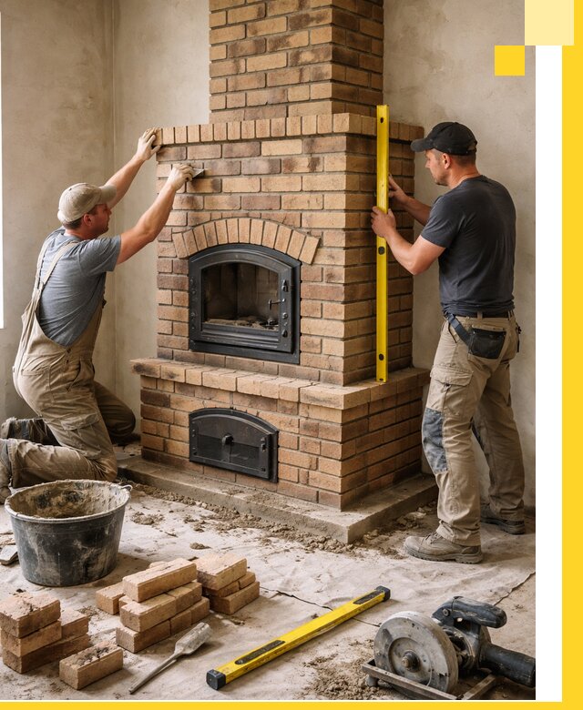 Продажа и установка печей и каминов для дома под ключ в Городце