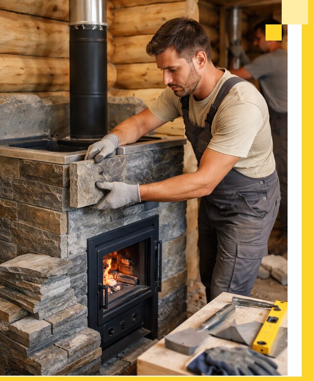 Печи для бани под ключ в Городце: изготовление и монтаж