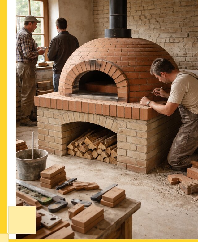 Помпейская печь дровяная для пиццы в Городце | ЭриданГрд от 202460 р.