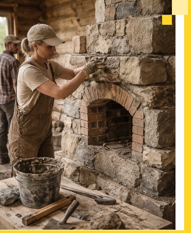Каменные печи на заказ и монтаж в Городце, долговечные решения