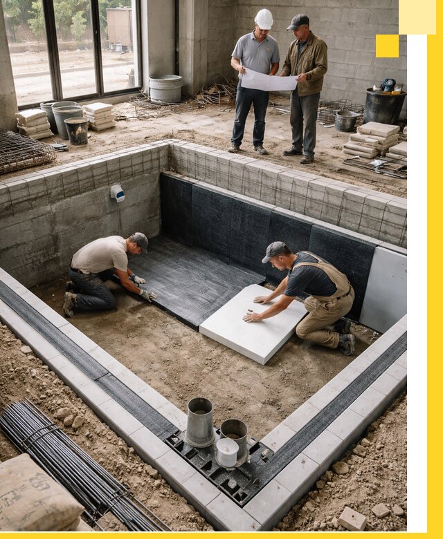 Проекты частных и общественных бассейнов под ключ в Городце