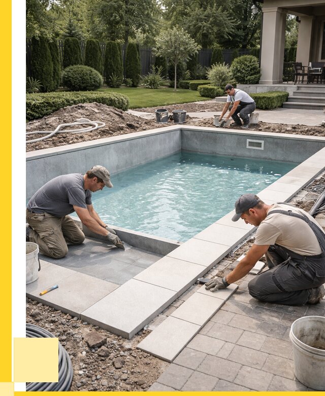 Монтаж бассейнов в Городце под ключ от 455535 р. | ЭриданГрд