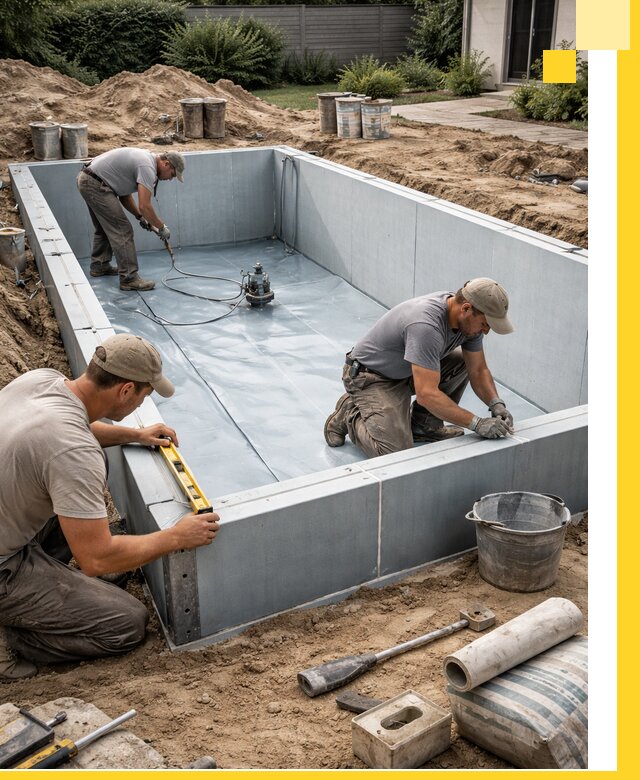 Профессиональный монтаж бассейнов под ключ в Городце с гарантией