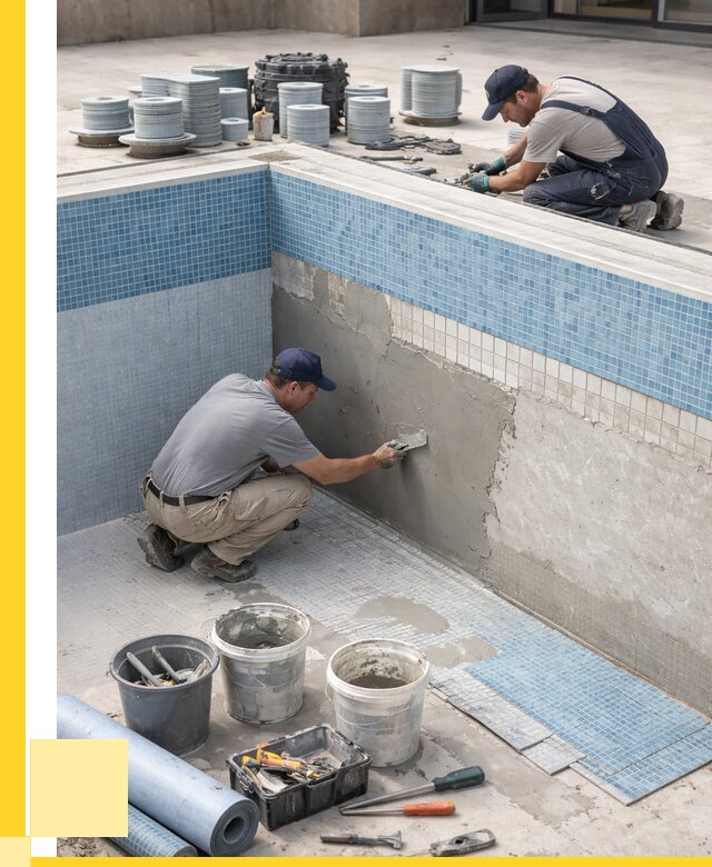 Ремонт и обслуживание бассейнов в Городце от 25308 р. | ЭриданГрд