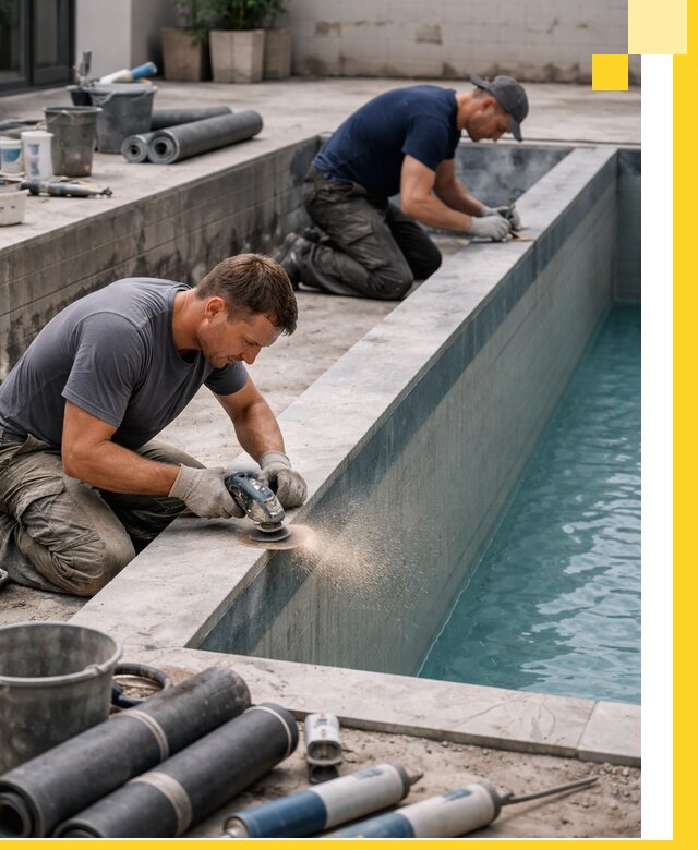 Профессиональный ремонт бассейнов под ключ в Городце