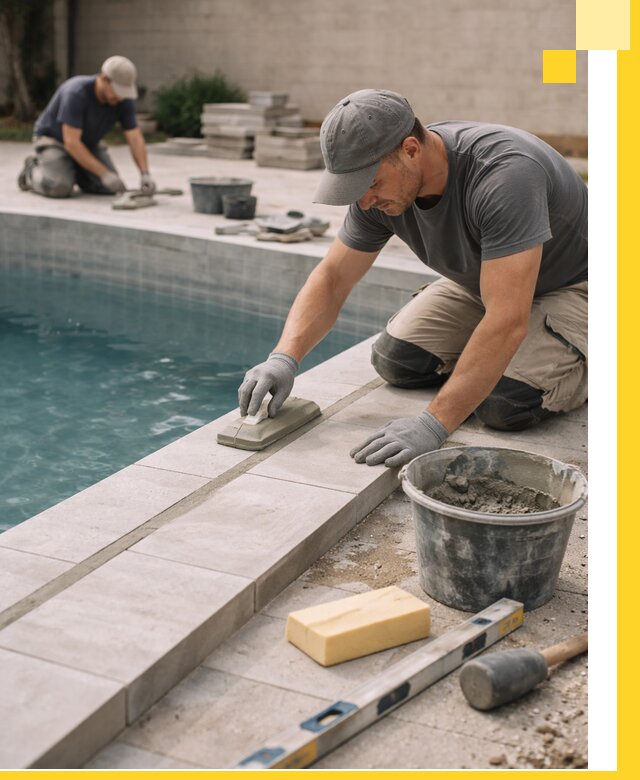 Отделка бассейнов в Городце: декоративная отделка и гидроизоляция