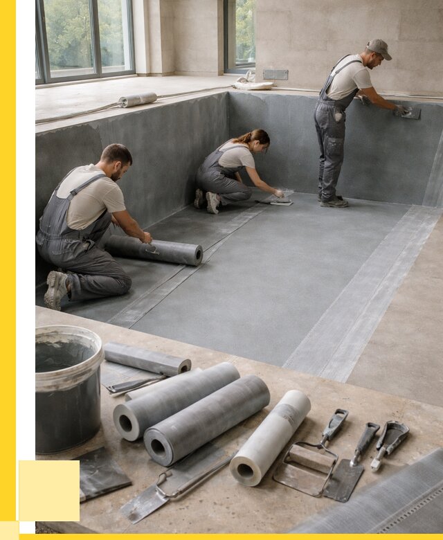 Гидроизоляция бассейнов в Городце от 2025 р., ЭриданГрд