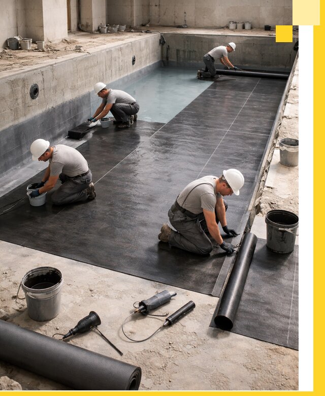 Профессиональная гидроизоляция бассейнов и чаш в Городце под ключ