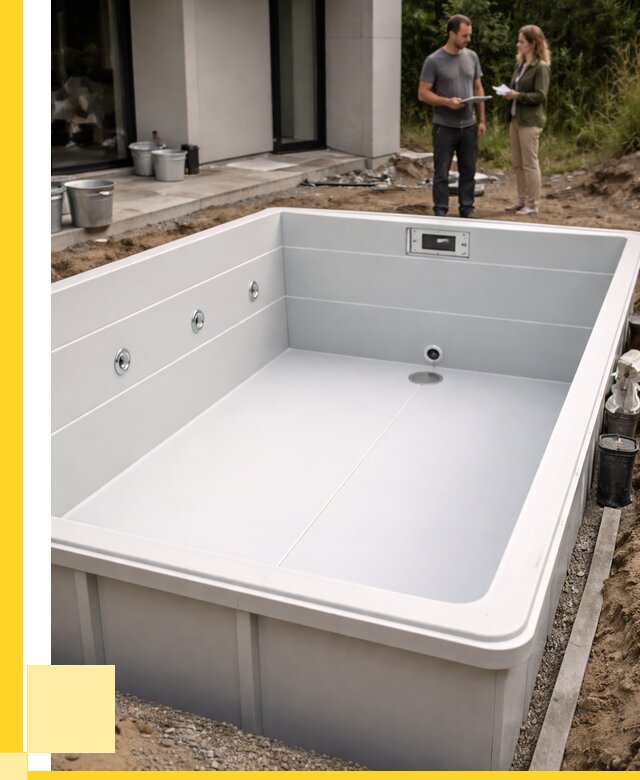 Полипропиленовые бассейны в Городце от 253075 р. | ЭриданГрд