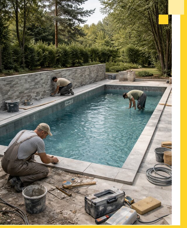 Проектирование и строительство частных бассейнов в Городце