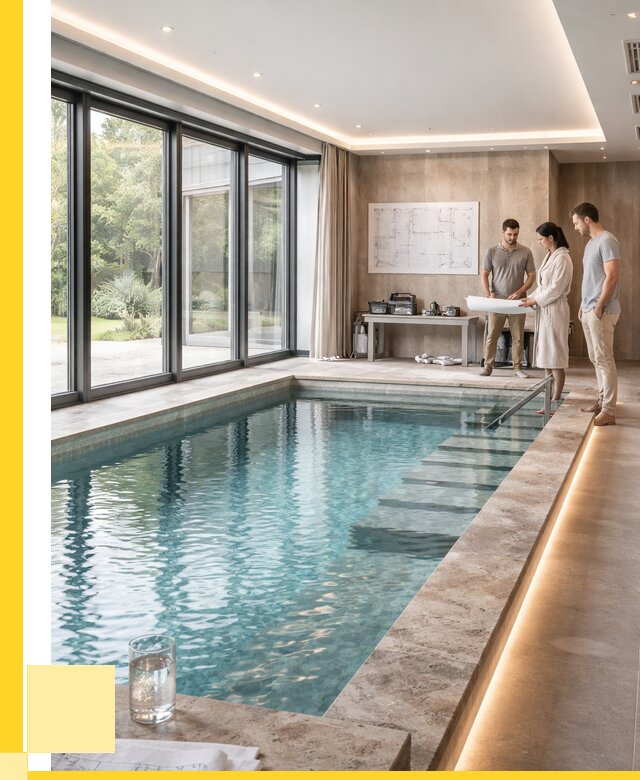 Закрытые бассейны под ключ в Городце от 2530750 р. | ЭриданГрд