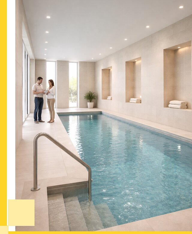 Бассейны в помещении под ключ в Городце от 1518450 р. | ЭриданГрд