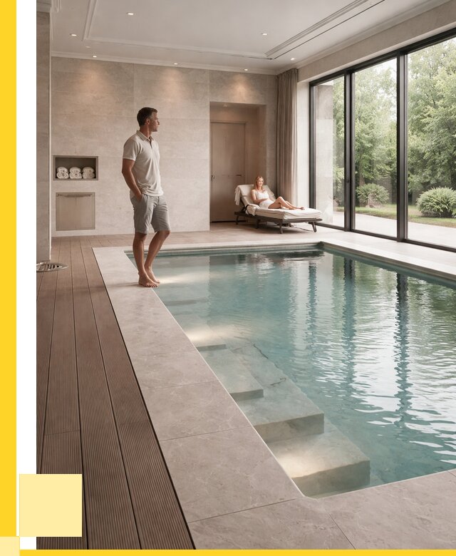 Бассейны в коттедже под ключ в Городце от 1214760 р. | ЭриданГрд