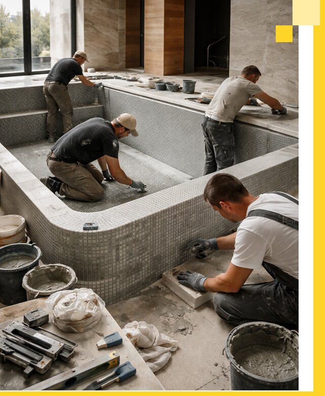 Строительство и установка СПА бассейнов под ключ в Городце