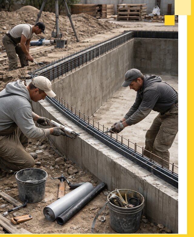 Качественный монтаж чаши бассейна в Городце под ключ с гарантией