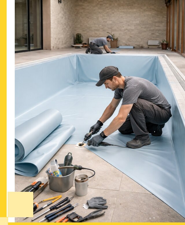 Пленка ПВХ для бассейнов в Городце от 2531 р. | ЭриданГрд