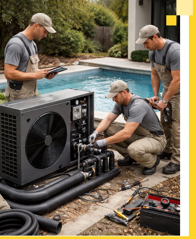 Проектирование и установка тепловых насосов для бассейнов в Городце