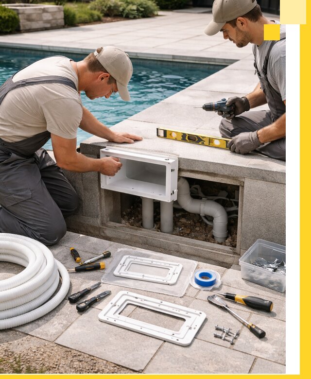 Поставка и установка скиммеров для бассейнов в Городце