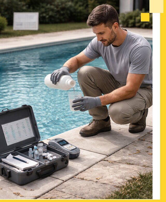 Профессиональная дезинфекция воды в бассейне в Городце