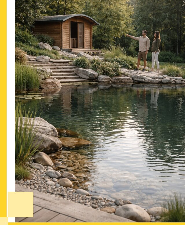 Природные бассейны под ключ в Городце от 455535 р. | ЭриданГрд