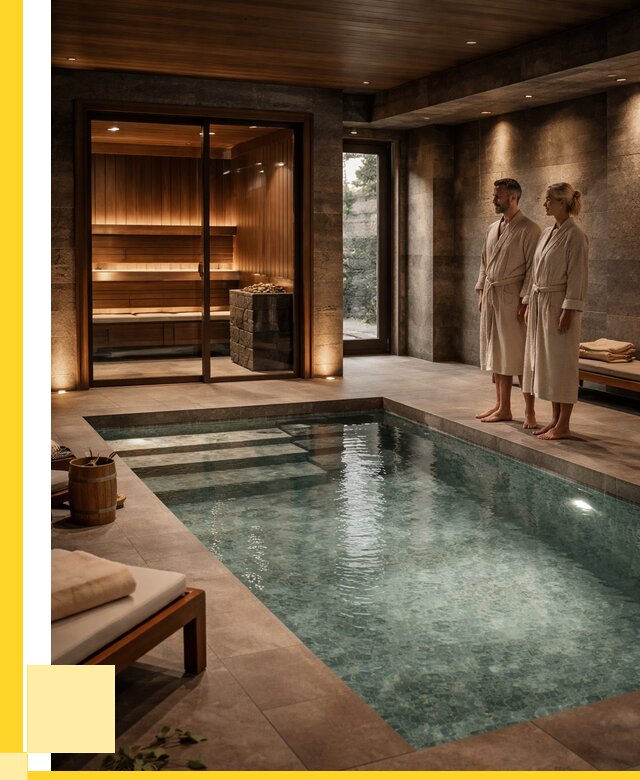 Сауна с большим бассейном в Городце от 1214760 р. ЭриданГрд