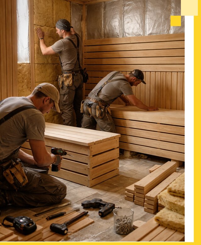 Профессиональное строительство саун под ключ в Городце