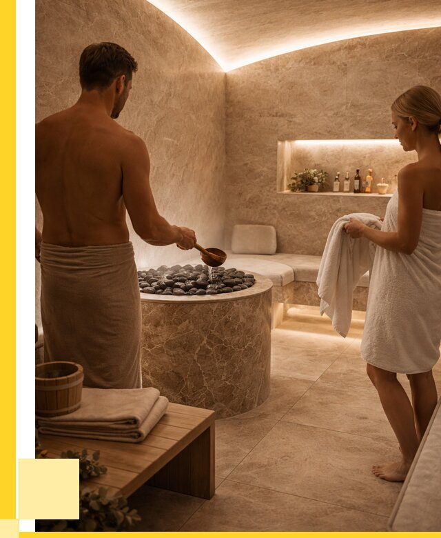 Сауны с хамамом в Городце от 354305 р. – проекты и монтаж | ЭриданГрд