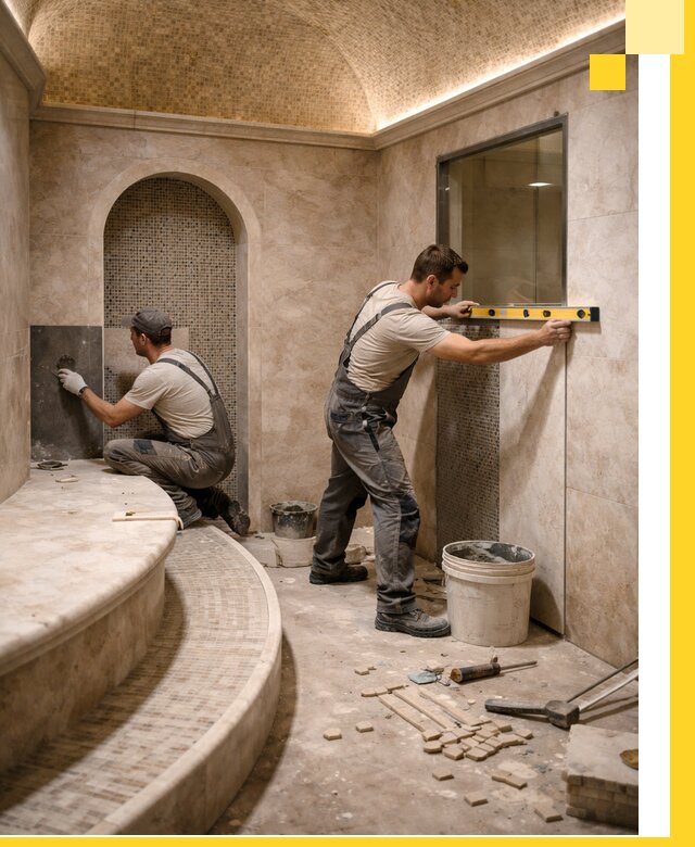 Проектирование и строительство саун с хамамом под ключ в Городце