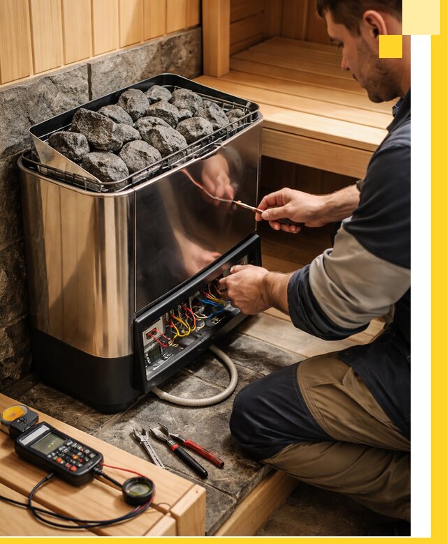 Продажа и установка электрокаменок для саун в Городце