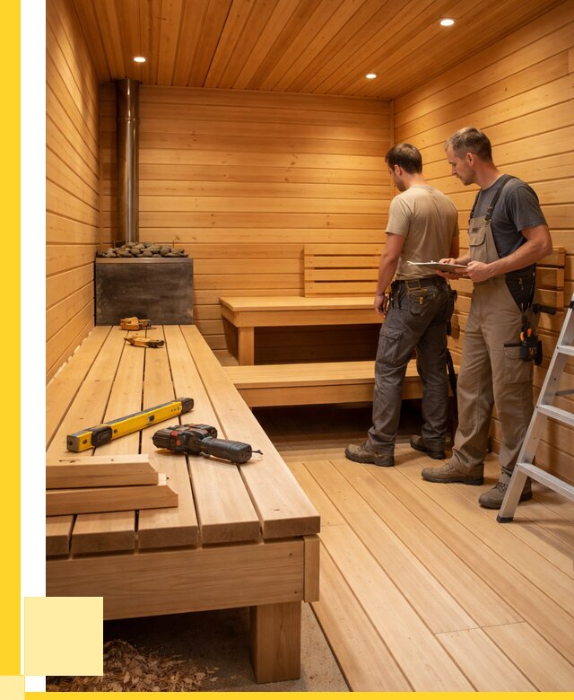 Отделка бань и саун в Городце по цене от 4555 р. | ЭриданГрд