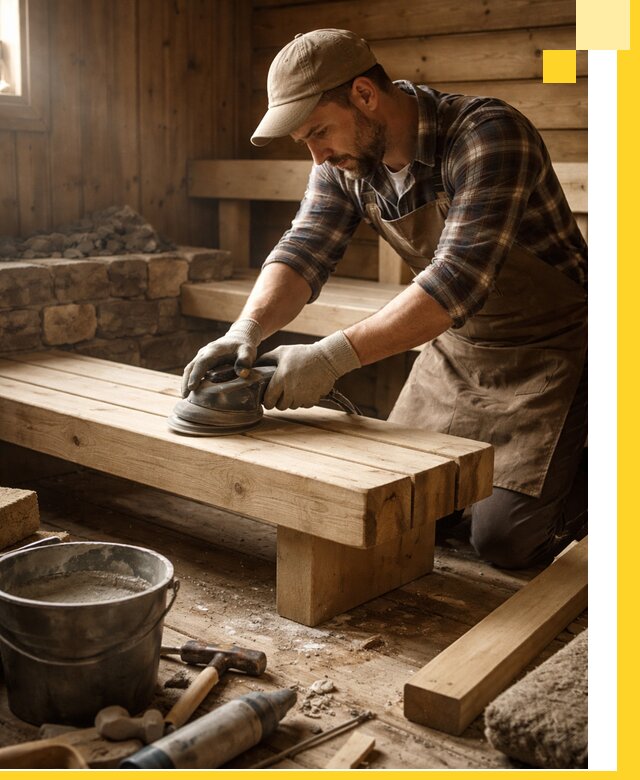 Ремонт бань под ключ в Городце с гарантией качества и сроков