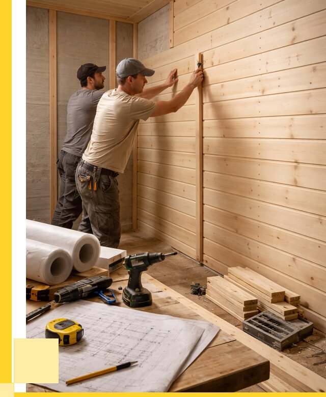 Обшивка бани вагонкой в Городце от 1215 р., ЭриданГрд