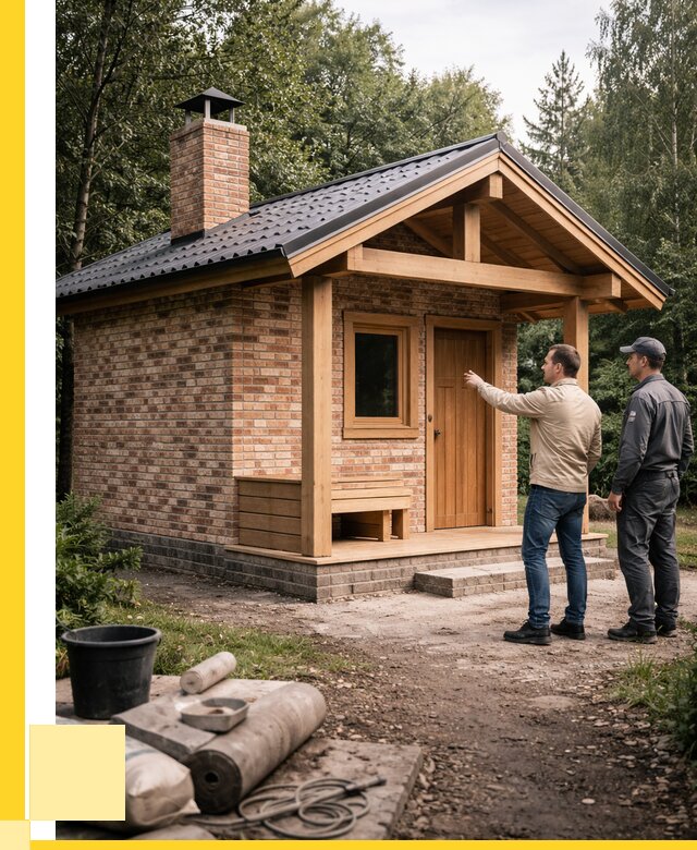 Кирпичные бани и печи в Городце от 354305 р. | ЭриданГрд