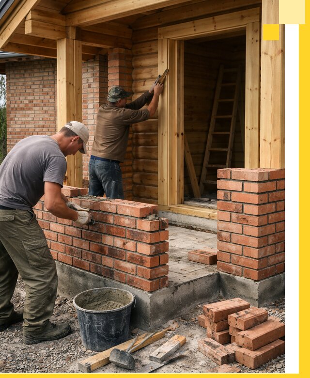 Строительство кирпичных бань под ключ в Городце с гарантией качества